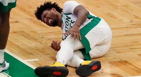 斯玛特或遭跟腱撕裂？慢镜头显示与杜兰特并不相同